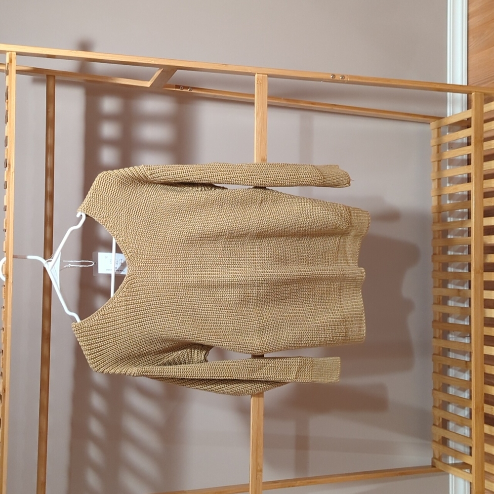 Twist back sweater